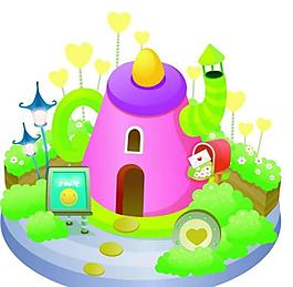 房屋城堡圖片
