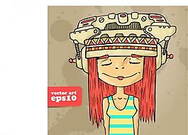 機(jī)器人美女圖片