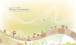 夢幻風(fēng)景 夢幻背景圖片