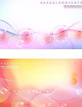 時尚花紋背景 時尚夢圖片