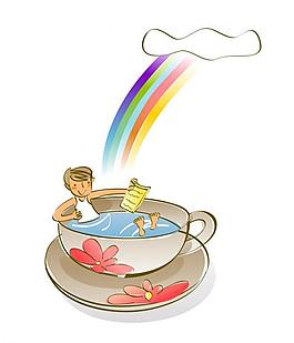 矢量卡通商務(wù)人士圖片