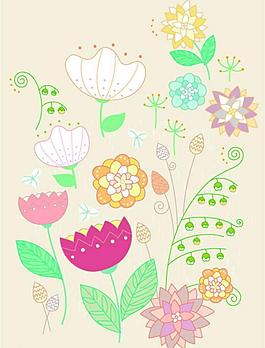 綻放鮮花圖片