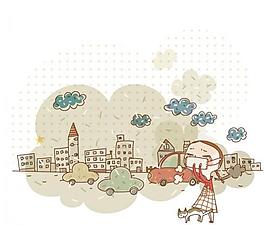 兒童與地球圖片