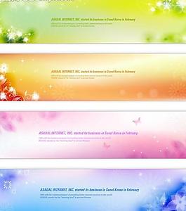 時尚花紋背景 時尚夢圖片