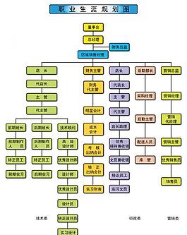 職業(yè)生涯規(guī)劃架構(gòu)圖圖片