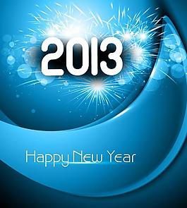 2013年新年海報背景圖片