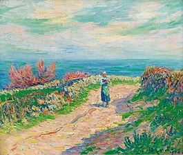 海边油画