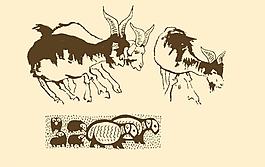 動(dòng)物裝飾畫圖片