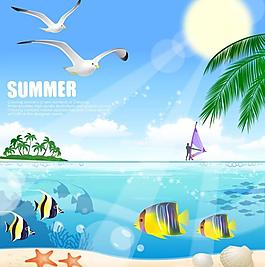 夏天風(fēng)景素材圖片