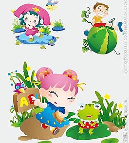 兒童插畫圖片