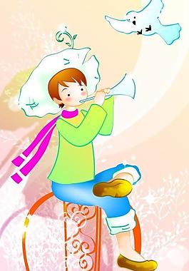 兒童插畫圖片
