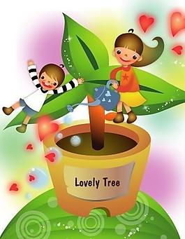 兒童插畫圖片