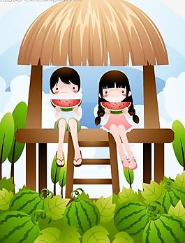 兒童插畫圖片