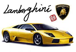 插畫 跑車圖片