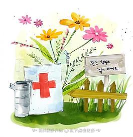 醫療插畫圖片