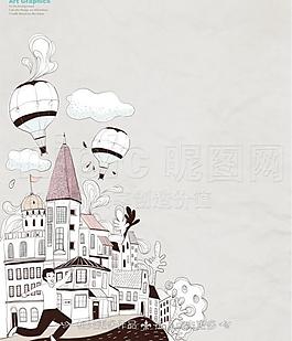 時(shí)尚插畫圖片