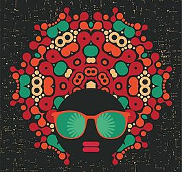 时尚插画美女图片