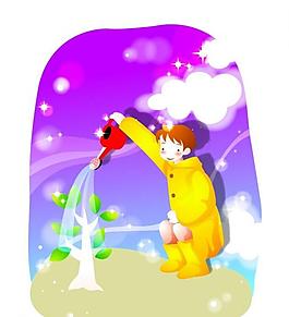 卡通兒童插畫圖片
