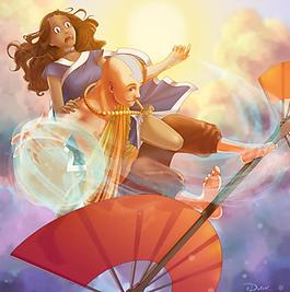 歐式美女插畫圖片
