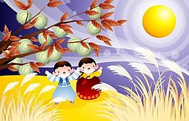 卡通兒童插畫圖片