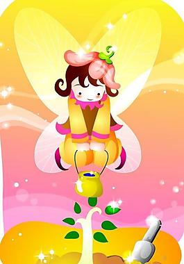 卡通兒童插畫圖片