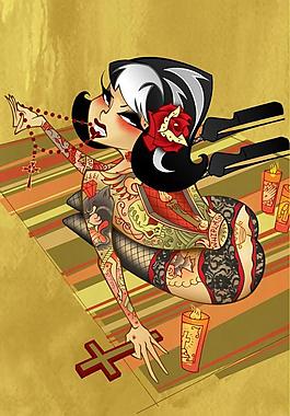 插畫人物圖片
