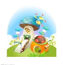 精美韩国矢量插画集图片