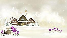 美麗的兒童插畫背景圖5圖片