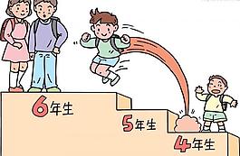 跳級學(xué)生漫畫圖片