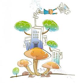 矢量卡通商務(wù)人物圖片