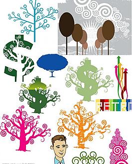 時尚適量插畫圖片