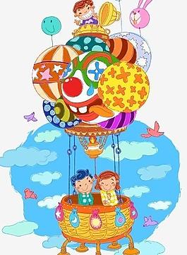 手繪兒童插畫(huà)圖片