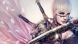 美女战士图片