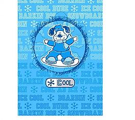 小狗滑雪圖片