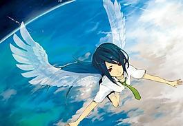 動漫少女 動漫壁紙圖片