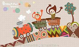 乘火車圖片