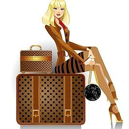 時尚旅游美女圖片