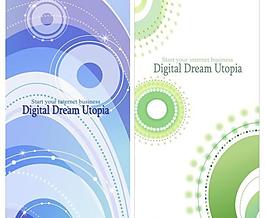 時尚花紋背景 時尚夢圖片