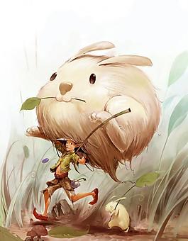 一起奔跑图片