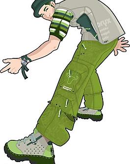 跳舞男孩圖片
