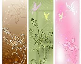 時(shí)尚花紋 夢(mèng)幻花紋圖片