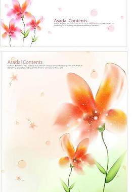 時(shí)尚花紋 夢幻花紋圖片