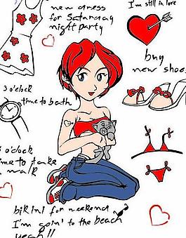 漂亮女孩圖片