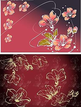 時(shí)尚花紋圖片