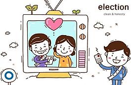 电视机图片