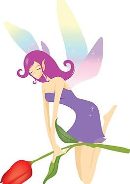 精靈美女圖片