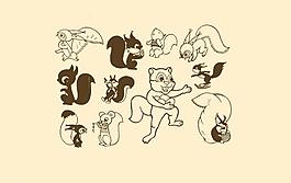 動(dòng)物裝飾畫(huà)圖片