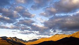 藍(lán)天白云山圖片