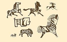 動(dòng)物裝飾畫圖片