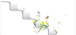 時(shí)尚花紋蝴蝶圖片